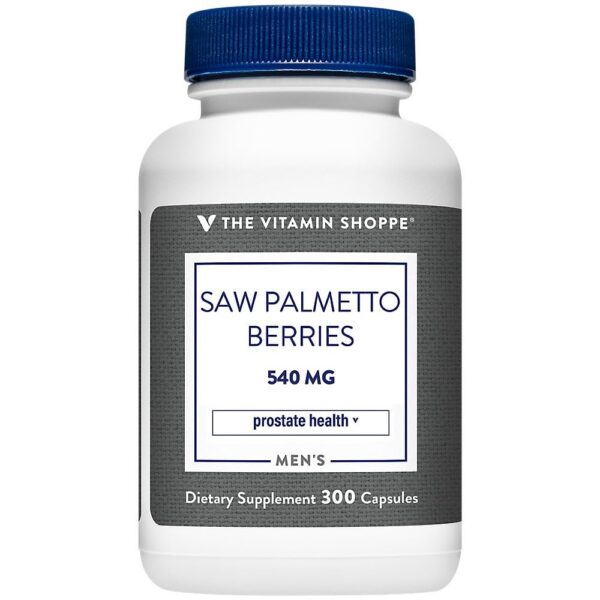 Version 1.0.0 Saw Palmetto para salud masculina y de próstata.