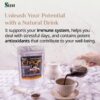 Sayan extracto natural sin cafeína para energía y claridad mental