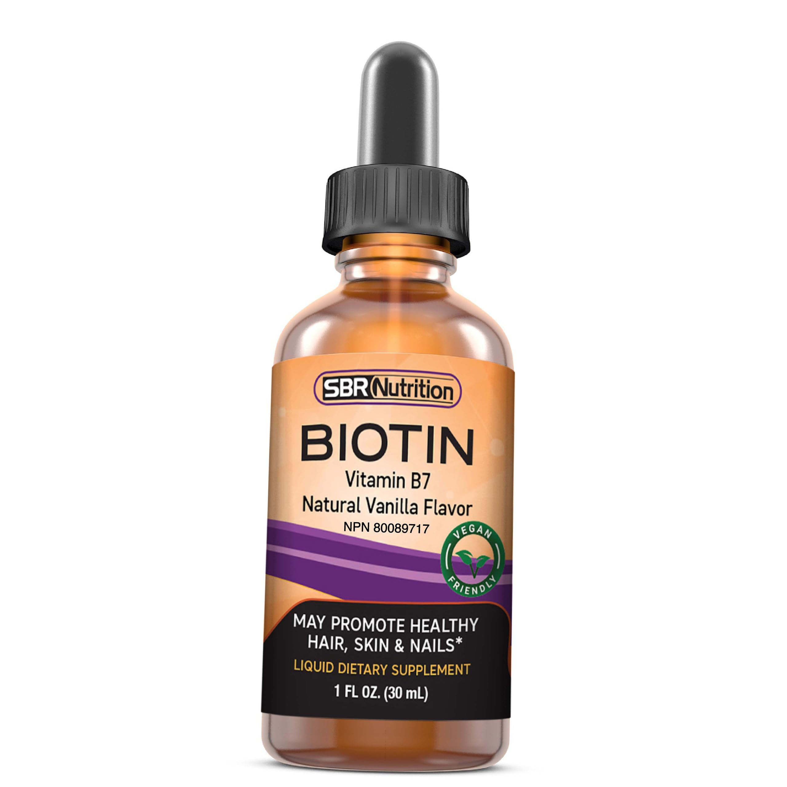 SBR Nutrition Biotin, 5000 mcg