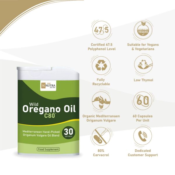 sc nutra - aceite de orégano para apoyo inmunológico