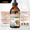 Etiqueta de ingredientes Schisandra Drops