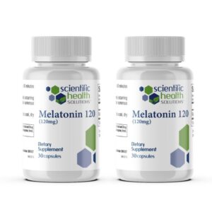 Version 1.0.0 Scientific Health Solutions melatonina 120mg cápsulas paquete doble