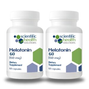 Scientific Health Solutions melatonina alta potencia cápsulas veganas