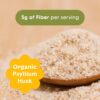 Scoop de polvo de fibra Bellway con psyllium orgánico