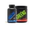 Sculpt Nation Burn PM y Greens Strawberry frasco y etiqueta