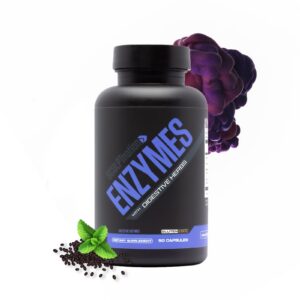 Frente de la botella Sculpt Nation Digestive Enzymes