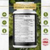 Sea Moss JB Wellness Co etiqueta nutricional