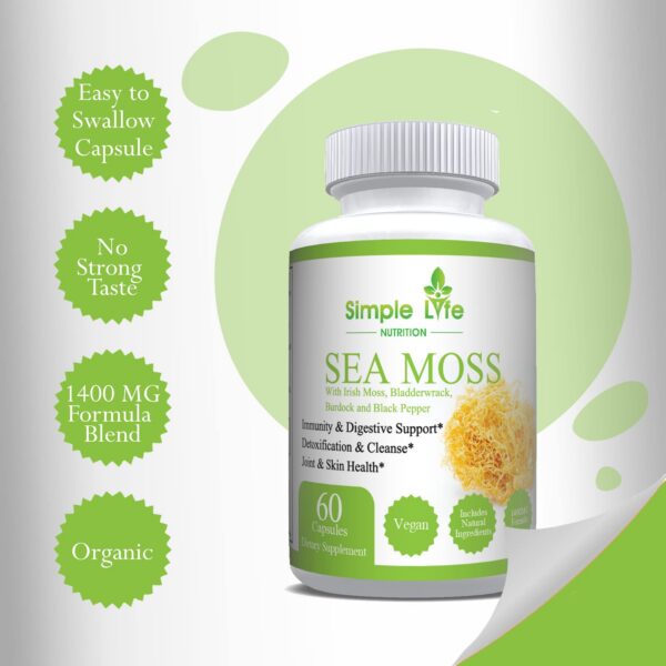 Interior de la caja Sea Moss