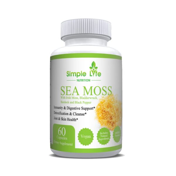 Frasco Sea Moss Simple Life Nutrition