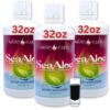 SeaAloe jugo aloe vera elixir oceánico botella 32oz