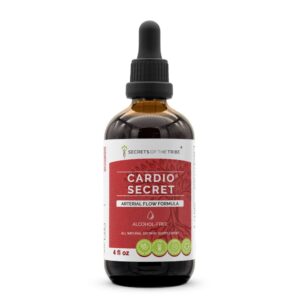 Botella de Cardio Secret, extracto líquido herbal