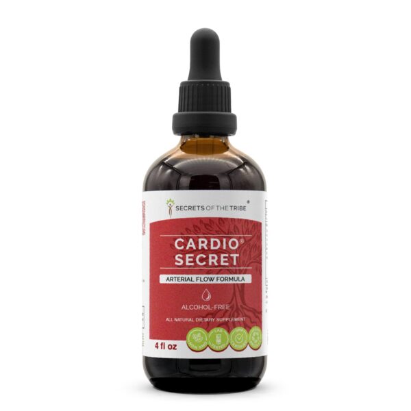 Botella de Cardio Secret, extracto líquido herbal
