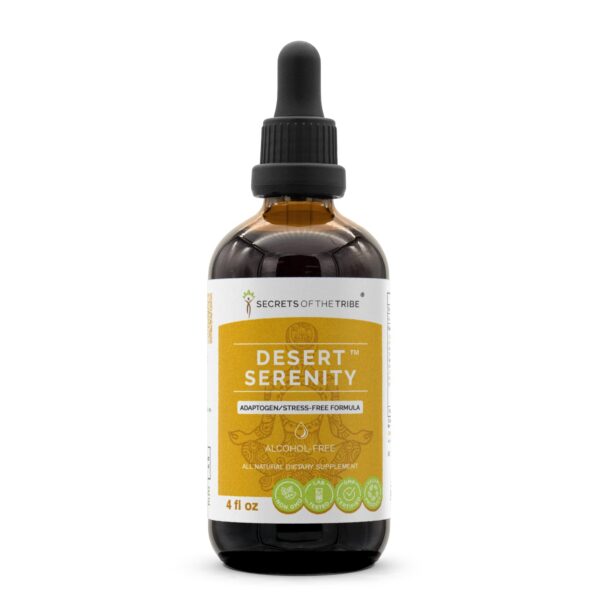 Extracto herbal Desert Serenity Secrets of the Tribe botella