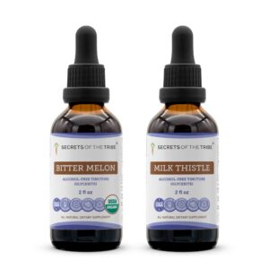 Version 1.0.0 Extracto líquido melón amargo y cardo mariano, frontal