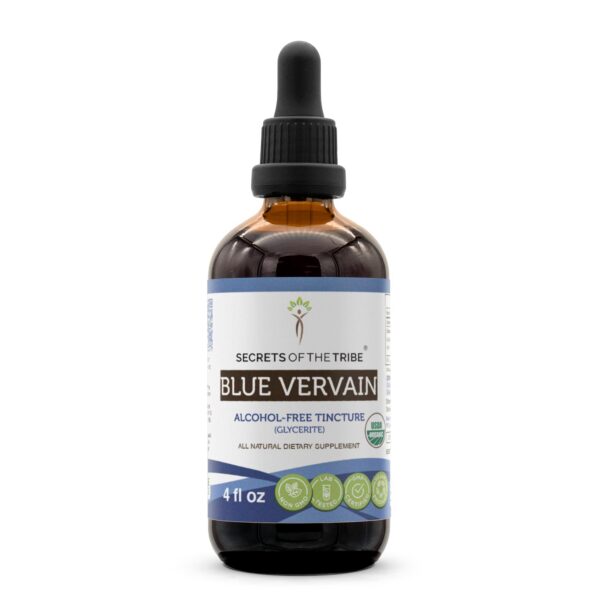 Secrets of the Tribe extracto orgánico Blue Vervain sin alcohol