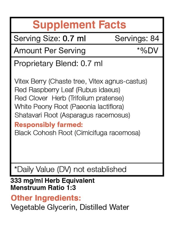 Version 1.0.0 Secrets of the Tribe Pre-Concebir botella vista lateral