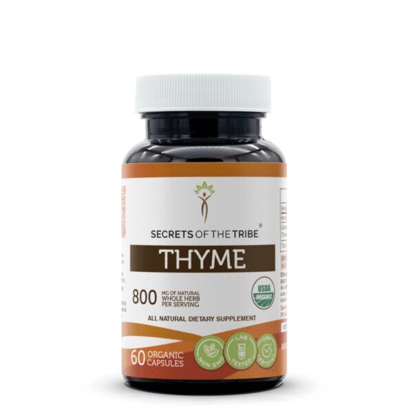 Frasco frontal de Secrets of the Tribe Thyme