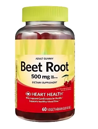 Sedlav betabel gomitas sabor cereza 500 mg frasco 60 gomitas