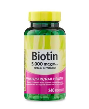 Botella SEDLAV Biotin Softgels