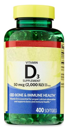 Frasco de SEDLAV D3 50 mcg softgel