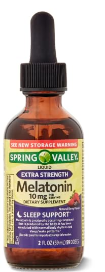 Frasco de melatonina líquida SEDLAV 10 mg con gotero