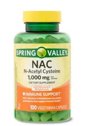 Cápsulas vegetarianas SEDLAV NAC 1,000 mg