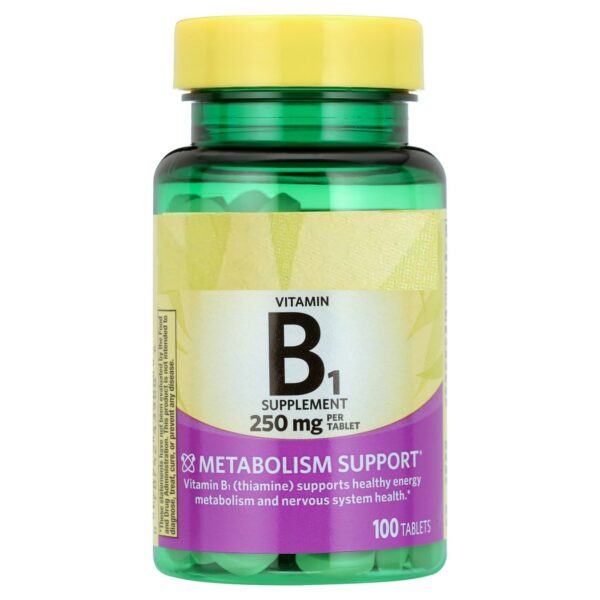 Tabletas de vitamina B1 SEDLAV 250 mg frasco