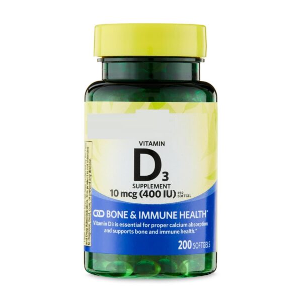 Frente de bote Sedlav Vitamina D3 400 UI