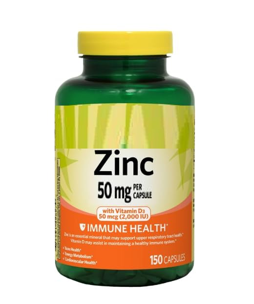 Version 1.0.0 Frasco de SEDLAV Zinc con Vitamina D – etiqueta frontal