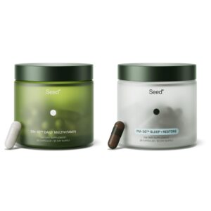 Version 1.0.0 Seed DM-02 multivitamínico diario etiqueta frontal