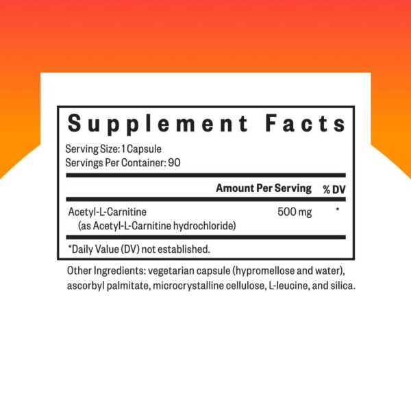 Version 1.0.0 Botella de Seeking Health Acetyl-L-Carnitine 90 cápsulas