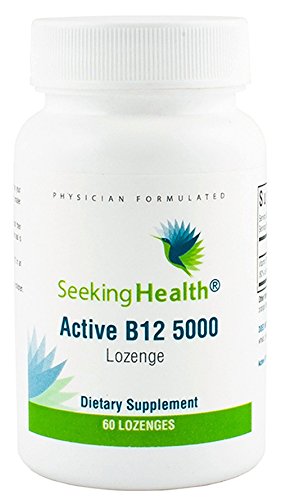 Version 1.0.0 Seeking Health Active B12 5000 mcg caja de 60 pastillas veganas