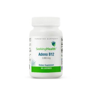 Version 1.0.0 Seeking Health Adeno B12 suplemento vegano 60 pastillas