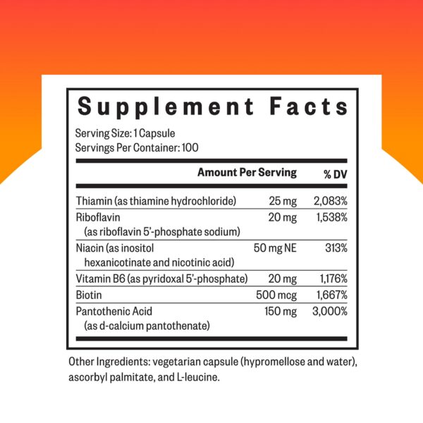 Etiqueta de ingredientes y beneficios