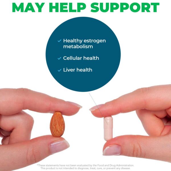 Frente y etiqueta de Seeking Health DIM I3C