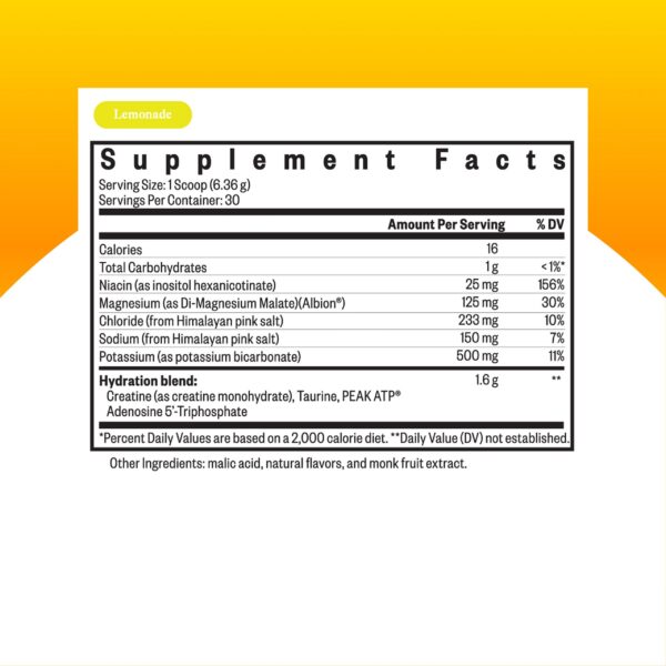 Etiqueta del producto Seeking Health