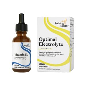 Gotas de vitamina D3 Seeking Health frasco frontal