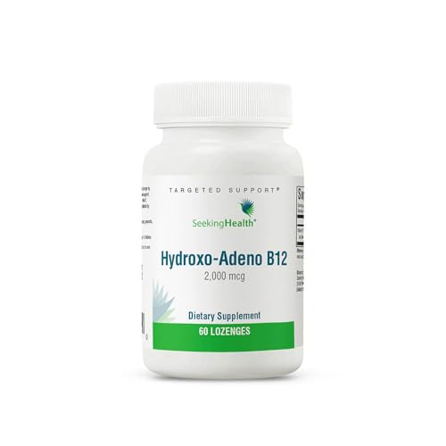 Seeking Health Hydrox-Adeno B12 2000 mcg suplemento vegano 60 pastillas