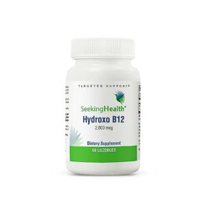 Version 1.0.0 Seeking Health Hydroxo B12 apoyo energético pastillas veganas