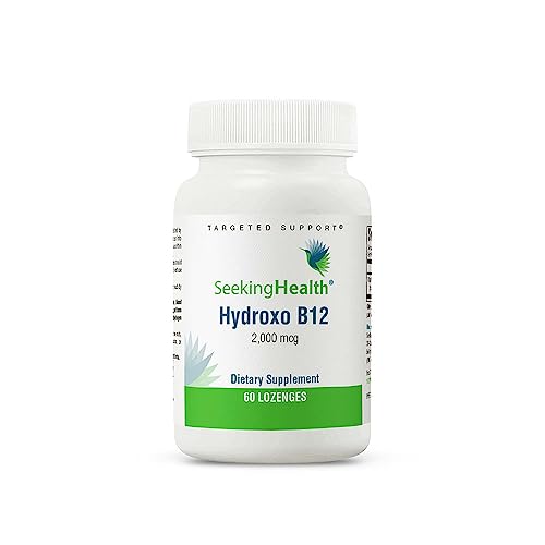 Seeking Health Hydroxo B12 apoyo energético pastillas veganas