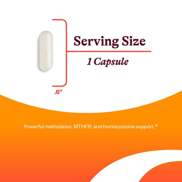 Cápsulas L-5-MTHF en frasco