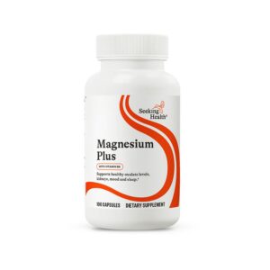 Version 1.0.0 Front label del suplemento Seeking Health Magnesium Plus