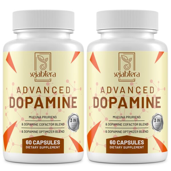 Frente del producto Sejahtera con extracto Mucuna Pruriens