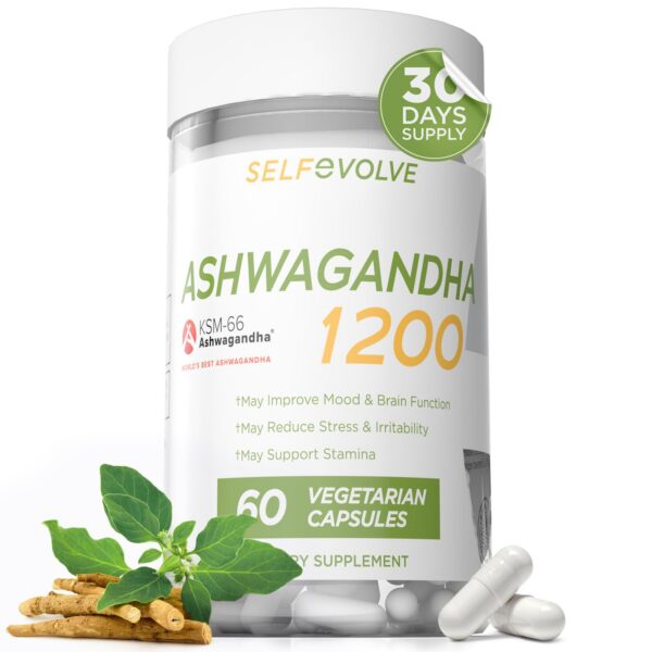 frente del suplemento capsulas ashwagandha kms 66 selfevolve