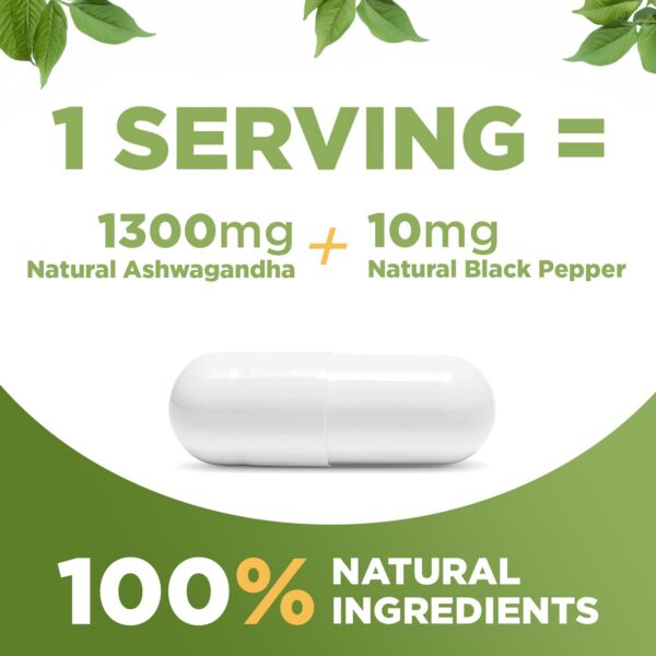 parte trasera etiqueta suplemento ashwagandha selfevolve 60 cápsulas