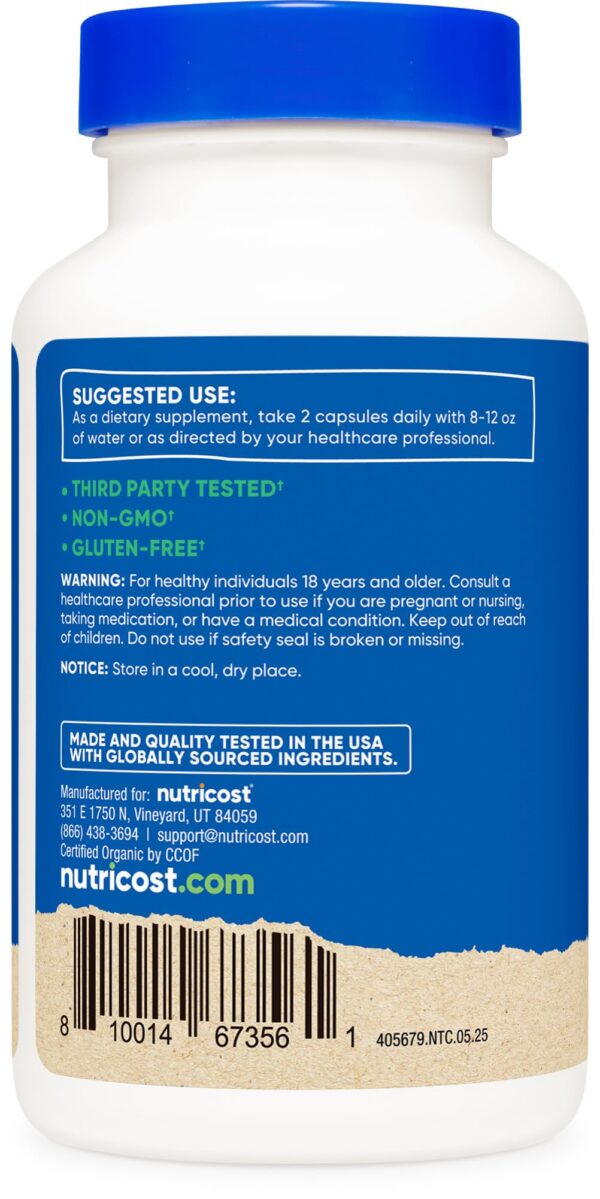 Sello GMP y FDA en etiqueta