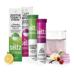 Seltz Stress Less pack frontal view