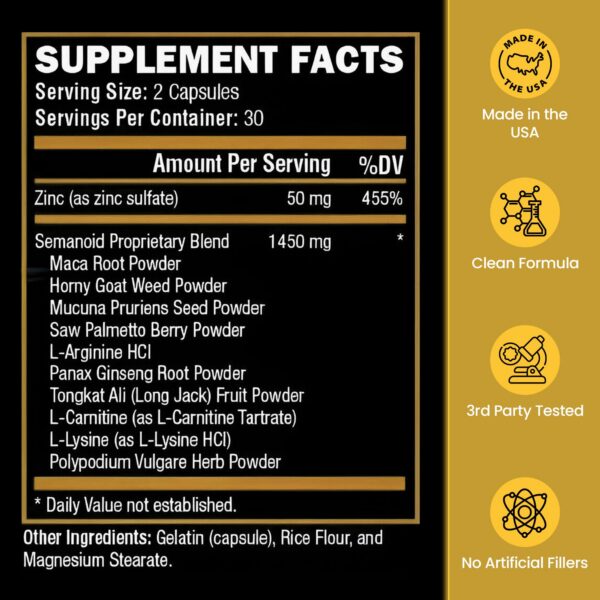 SemanOID caja y frasco en display