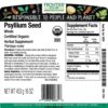 Version 1.0.0 Semilla psyllium Frontier Co-op orgánica para salud digestiva