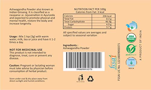 Semillas de lino orgánicas gratis con Ashwagandha